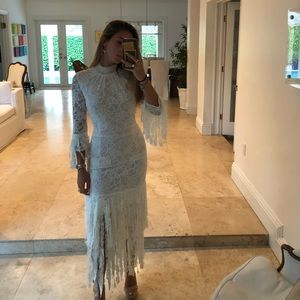 Angela Long Lace Dress